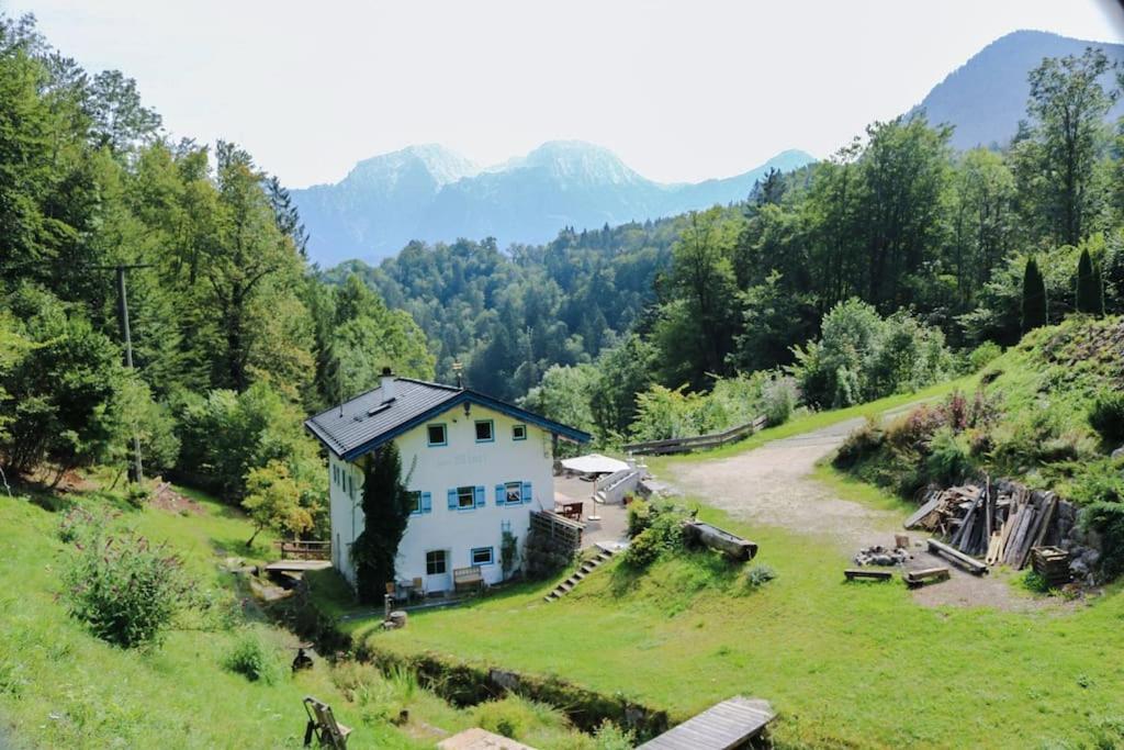 Alte Muehle Mit Wunderbarem Bergblick Villa Ramsau bei Berchtesgaden Bagian luar foto