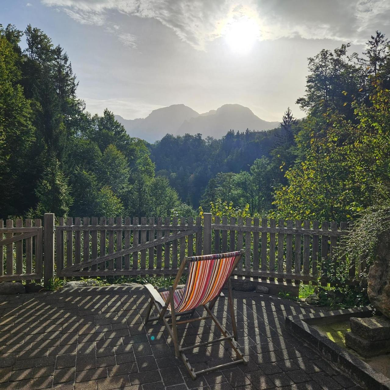 Alte Muehle Mit Wunderbarem Bergblick Villa Ramsau bei Berchtesgaden Bagian luar foto
