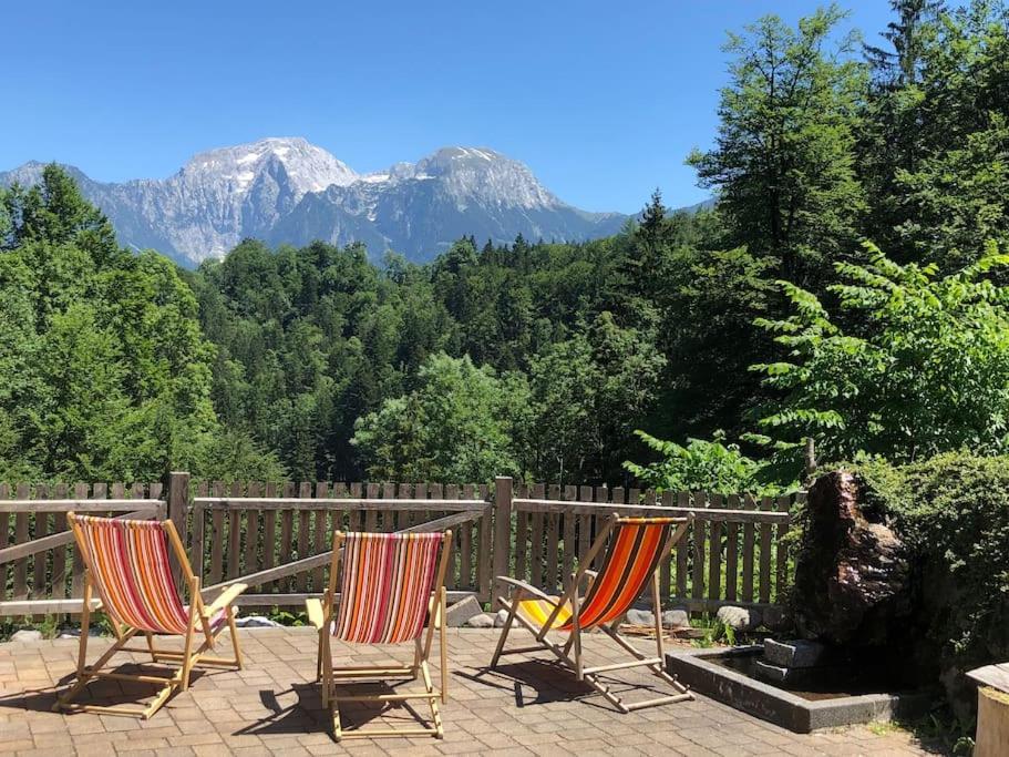 Alte Muehle Mit Wunderbarem Bergblick Villa Ramsau bei Berchtesgaden Bagian luar foto
